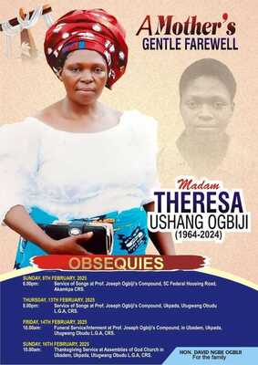 Madam Theresa Ushang Ogbiji