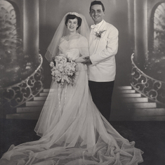 Her wedding June 28, 1952