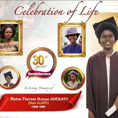 Theresa Modupe Adebayo (Nee Àjàyí)