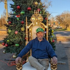 Men of Powderly Christmas Giveaway 2019. Photo: Sherry Williams