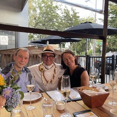 Pascal and Francoise Martin with Thierry @Luc’s Aug 2021