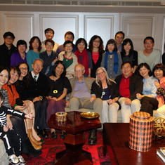 October of 2015, Tom and Jean visited Taiwan Taipei, developing group members had a wonderful dinner with them.