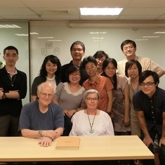 2013 reading group members of Taiwan DG