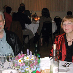 Joe Cambray and Linda Carter at Tom's 70th Birthday