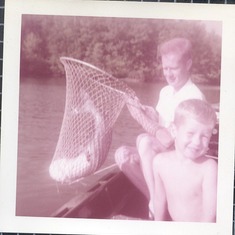 Dad & Bruce Catfish Lake Mitchell