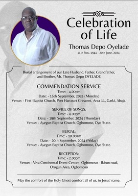 Thomas Depo Oyelade