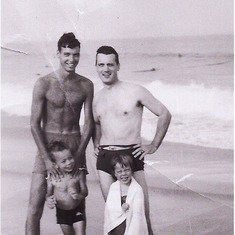 Dad, Bud, Buddy and Susie 1949