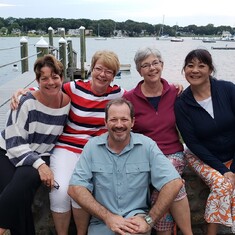 Tom's New England Memorial: Donna, Sandy, Cheryn, Nikky and Mike