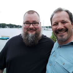 Tom's New England Memorial: Jed and Mike