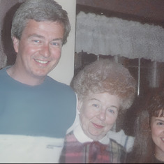 Dad, Grandma and Tricia. We miss all three every day. 

*Picture enhanced. A little wiggy.
