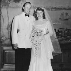 June 21, 1947 - Wedding With Audrey Howard