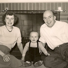 1951 - Audrey, Charlie and Tom
