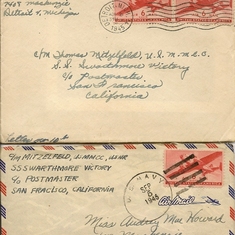 Tom & Audrey Share Letters During War