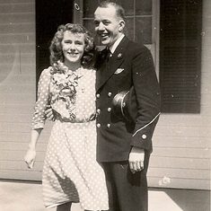 Cadet Tom with Audrey