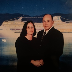 Our first cruise 25th anniversary!