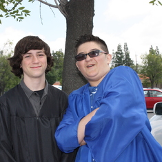 Both grandsons High School graduation.