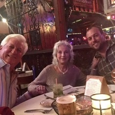 Tommy, Nancy and Will, Ocean Grill, Feb. 2018