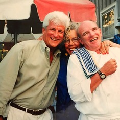 Tommy with Bob and Cathy Callahan August 2000