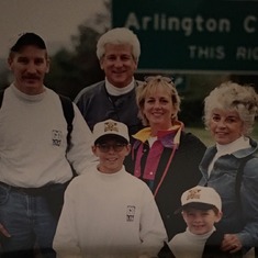JT, TC, Gretchen, Nancy, Will and Christian 1998