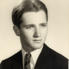 1969 tom senior high school portrait