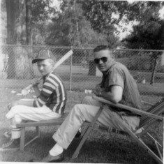1962 spring Tom at Little League