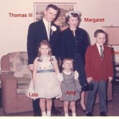 1960 thomas iii and family 1960