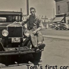 1948 - Tom's first car, a 1930 Model A