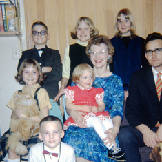 Fitzpatrick family, November 1965