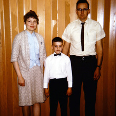 Rena, Kevin, Tom, May 1968