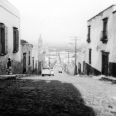 Street in San Miguel de Allende, autumn 1968