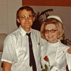 Rena's Pinning Ceremony at Anoka Ramsey State Jr College, June 14, 1973