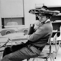 Teacher Tom takes a siesta, 1975