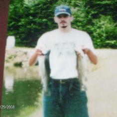 He loved fishing this was taken in Cherokee NC