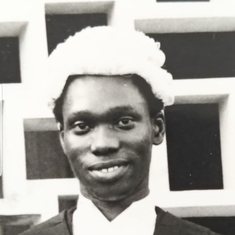 Thomas Fawole newly called to the Nigerian Bar in 1979