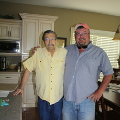 Dad and Al June 2011