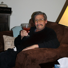 Christmas Eve 2011  and Dad's xtra spicy virgin caesars... xo