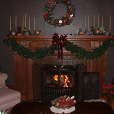 Tom had many, many woodworking projects.  The fireplace in King Street house was just one of them.  It is very special because my Mom and I designed it, and Tom and my Dad built it.