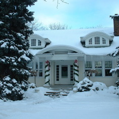 Where we raised our children for 23 yrs.: Family referred to it as "The Christmas House" on King Street.