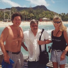 Tom with Cheryl and Joe