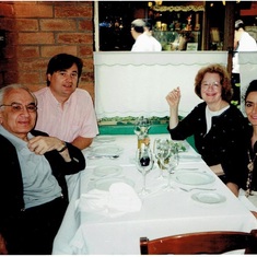 An old photo in a fancy ristorante that Tom liked a lot