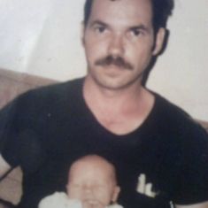 Dad & me when I was a baby 
