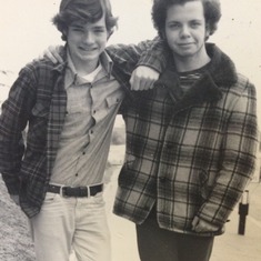 3-1968 Tom and Mike teens