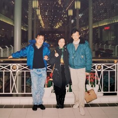 Amy & Eddie' s visit of Thomas in Washington DC in 1989 Nov