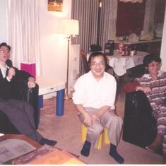Besties gathering @ my house after Po Sun's Welcome dinner in 1994