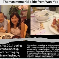 From Dr. Wan Yee Teo, Singapore, research colleague on pediatric brain turmor