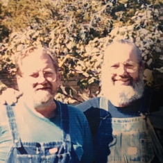 Poppie and his brother Eddie, may they both RIP 