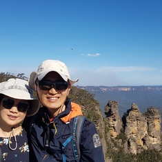 Thank you Jessie for being there for Timen during all these years.(Three Sisters, Blue Mountains, Sydney Nov 2019)