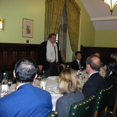 Parliament  Lunch for Scholars and Guests 2007