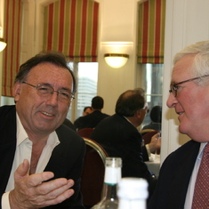 With COSF UK Trustee Rupert Villers Parliament Lunch 2008