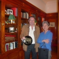 With Madam Fu Ying, China's Ambassador to Britain  2008